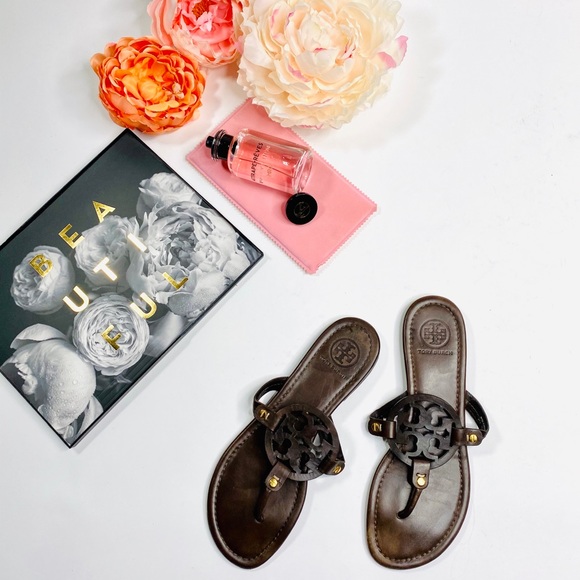 Tory Burch Shoes - Tory Burch ‘Miller’ Dark Brown Sandals